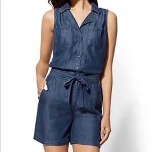 💥Chambray Romper🌞